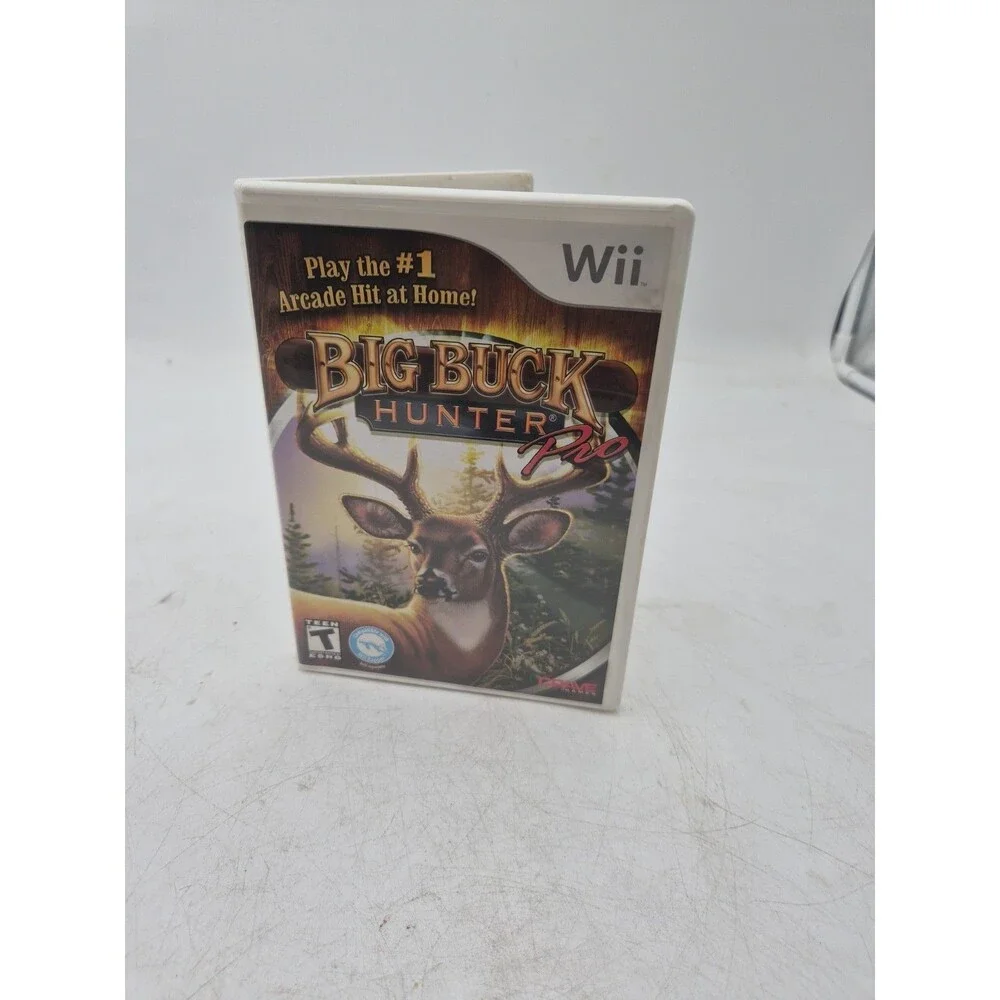 Big Buck Hunter Pro (Nintendo Wii, 2010) Complete | CIB | Tested
